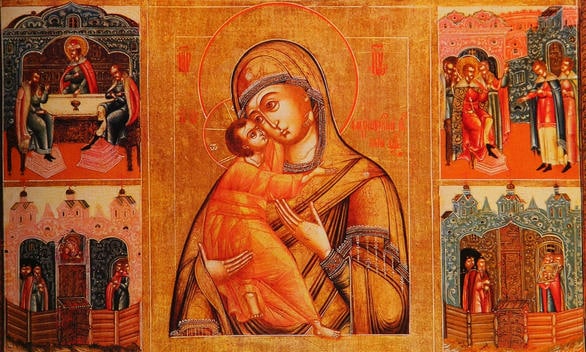 владимирская икона Божией Матери