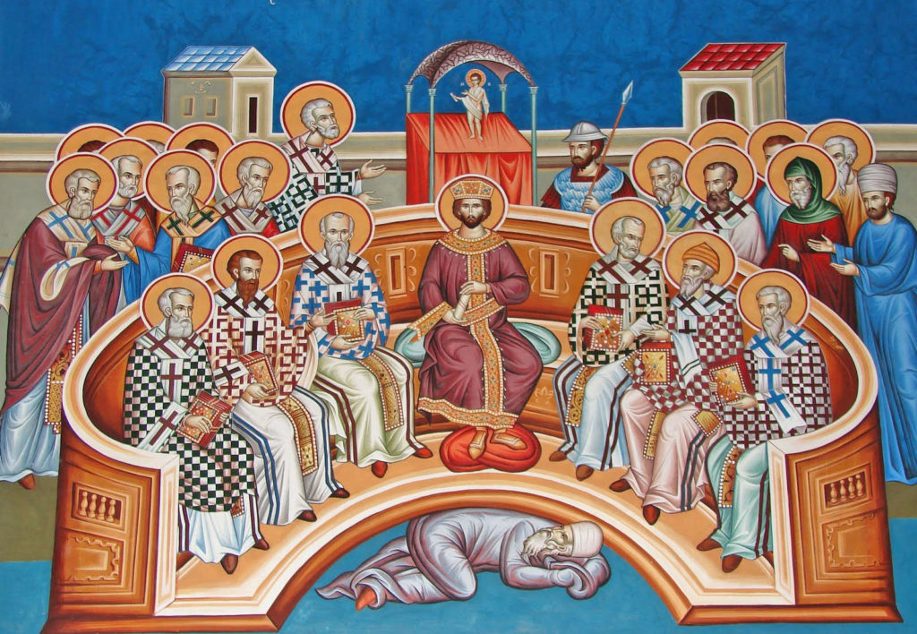 Первый вселенский собор Константин Великий