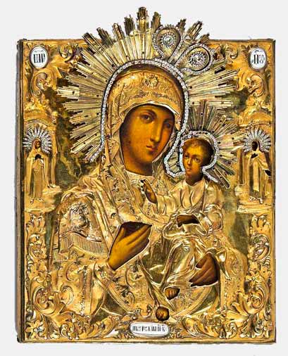 Иверская икона Божией Матери: значение, история, фото