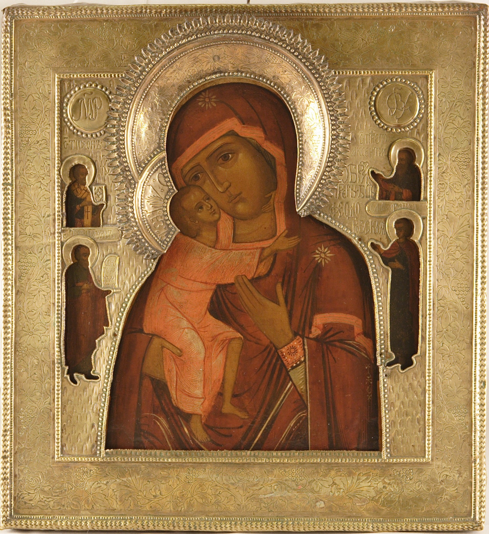 Феодоровская икона Божией матери 17 век