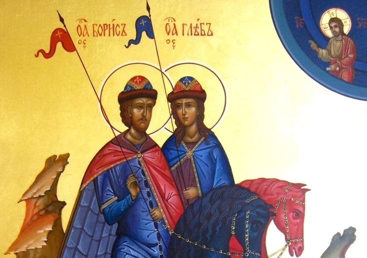 Святые мученики-страстотерпцы Борис и Глеб