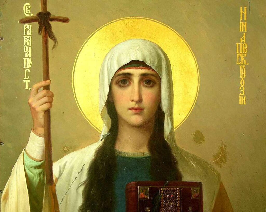 Почему Святая Нина, просветительница Грузии, почитается в лике равноапостольных